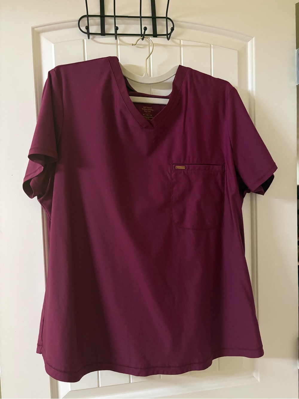 Women's Cherokee Form scrubs - wine
